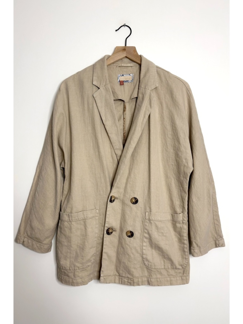 Pilcro Relaxed Double Breasted Blazer